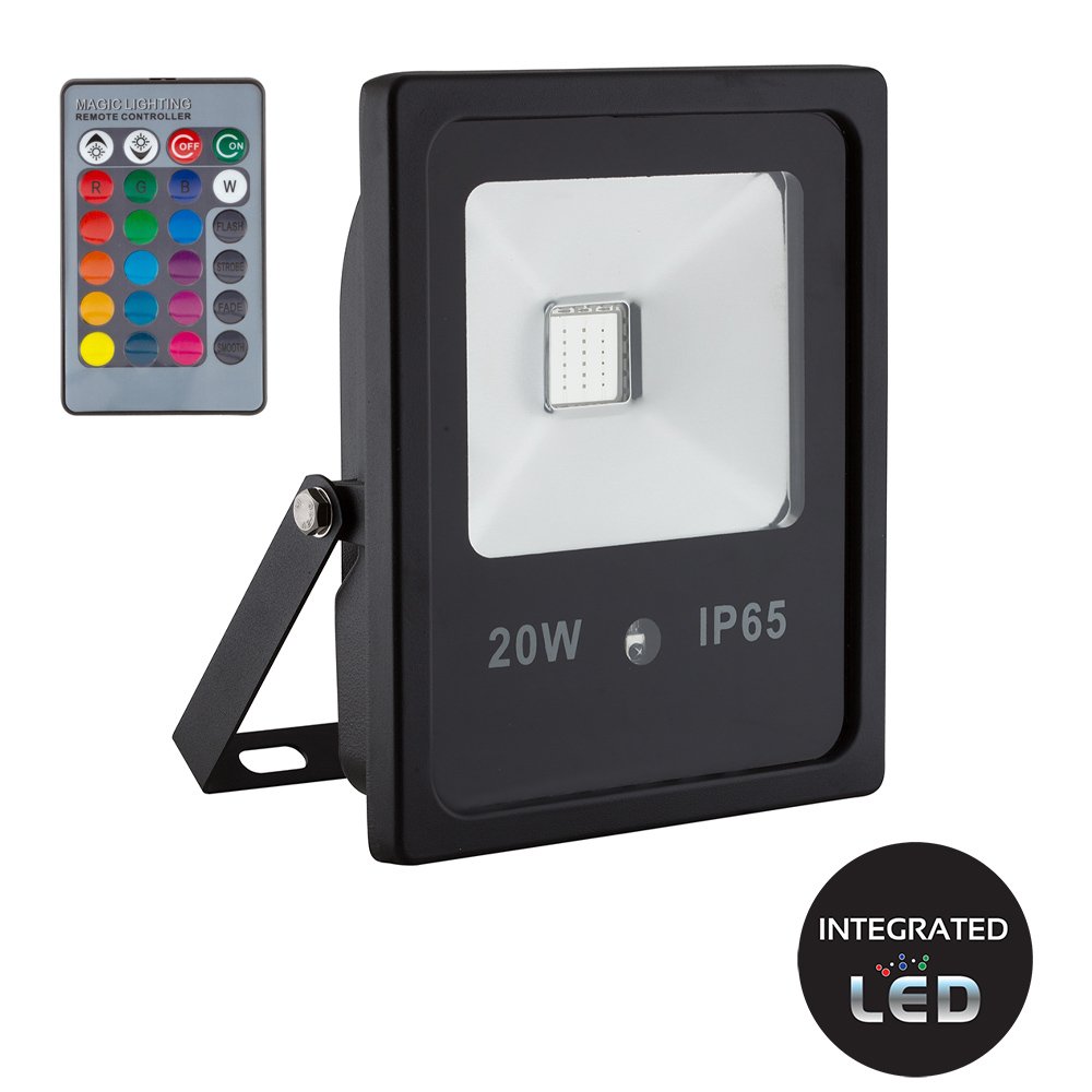LED floodlight 20W RGB (FS172)