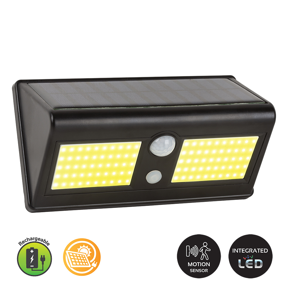 Solar Powered Motion Sensor Security Light - Ultra Bright 400L (FS286)