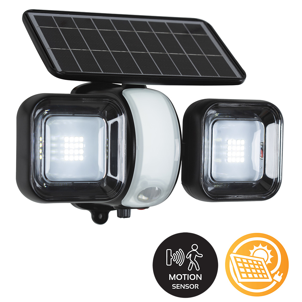 SOLAR SECURITY LIGHT 1000 LUMENS (FS308)