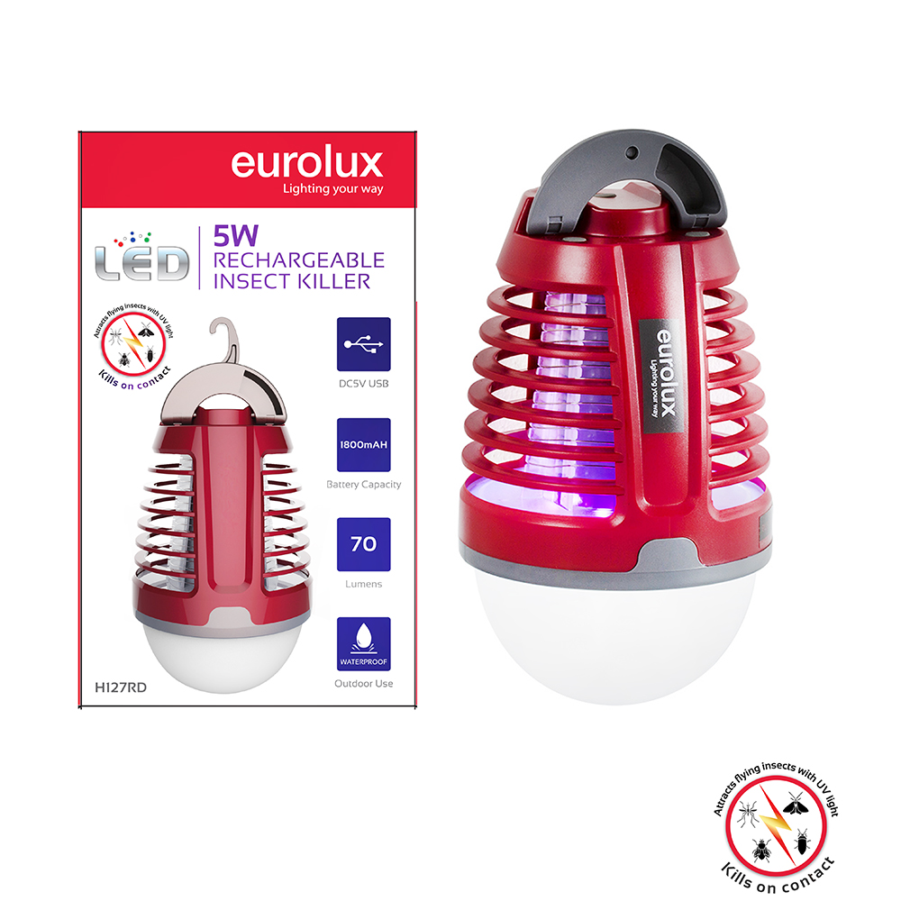 LED Rechargeable Camping Mosquito Killer (H127)