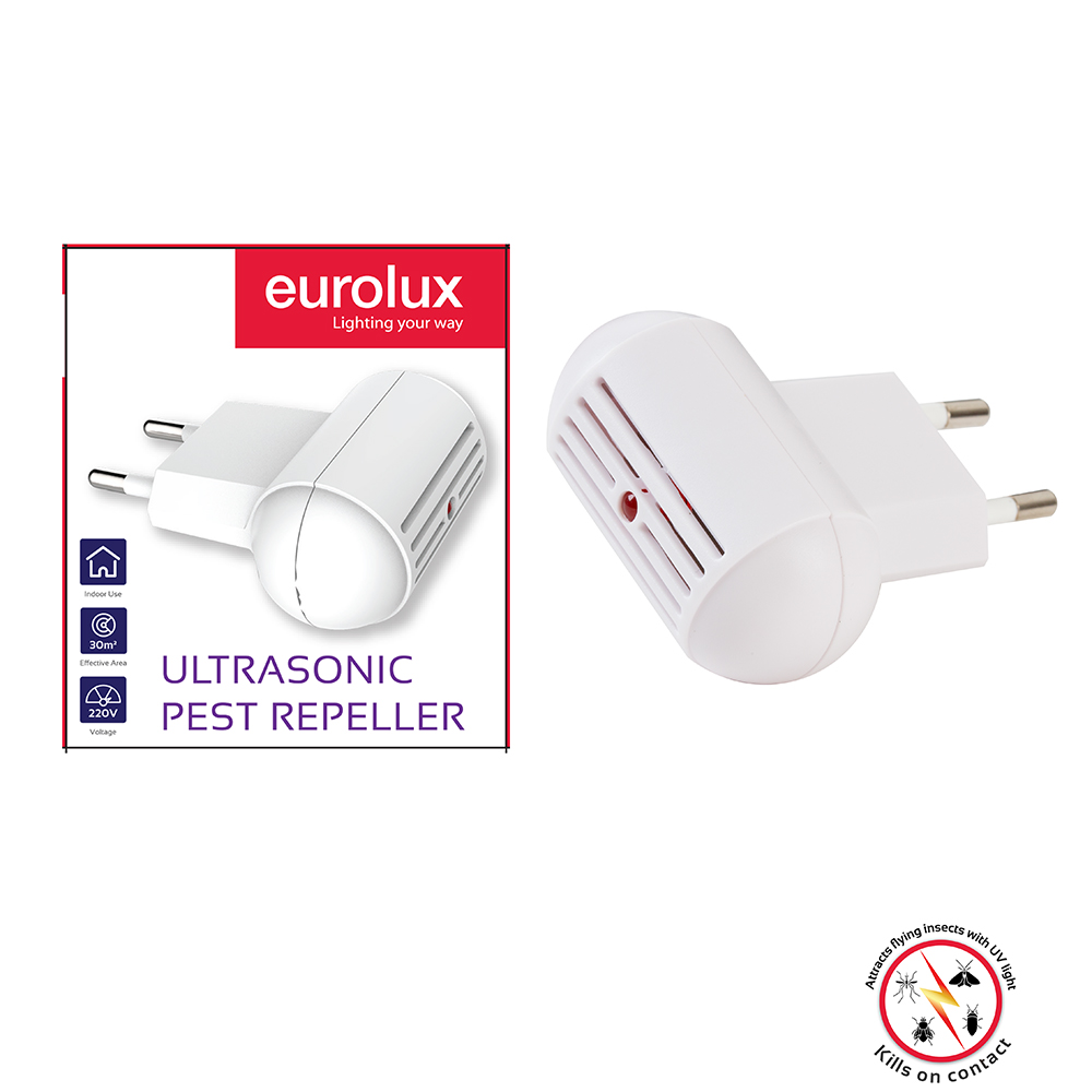 LED Ultrasonic Pest Repeller (H210)