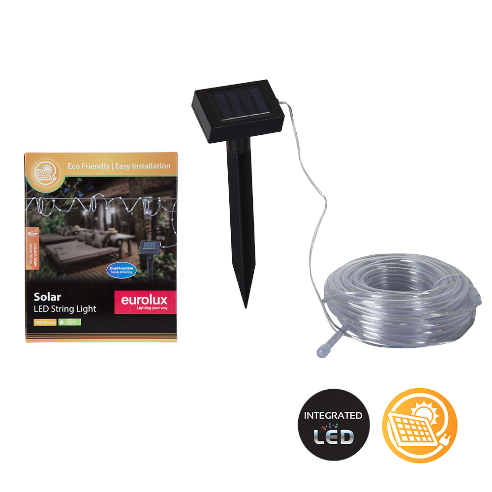 Solar Rope Light Warm White (H231)