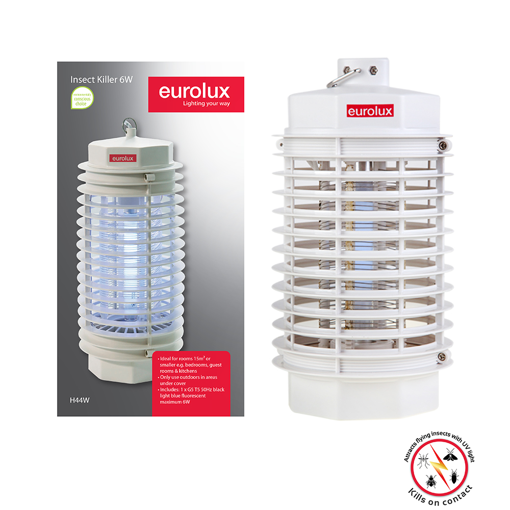 4W Insect Killer - INSECT KILLER 4w WHITE, H44W. (H44W)