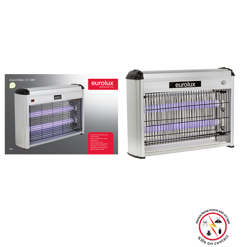 INSECT KILLER 2 x 10w (H46)