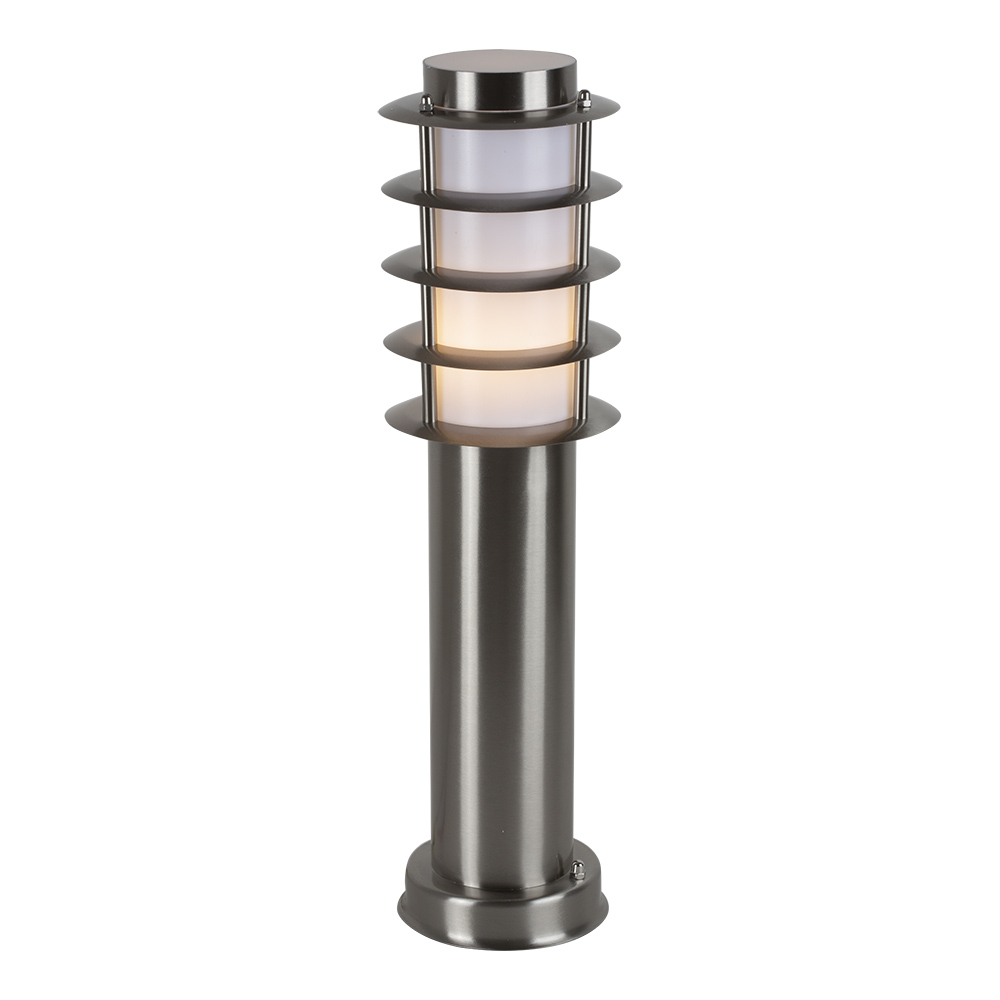 Pedestal stainless steel with grid - PEDESTAL STAINLESS STEEL W/GRID, O140SS. (O140)