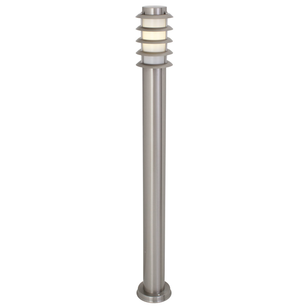 Pedestal 1m stainless steel with grid - PEDESTAL 1m STAINLESS STEEL W/GRID, O141SS. (O141SS)