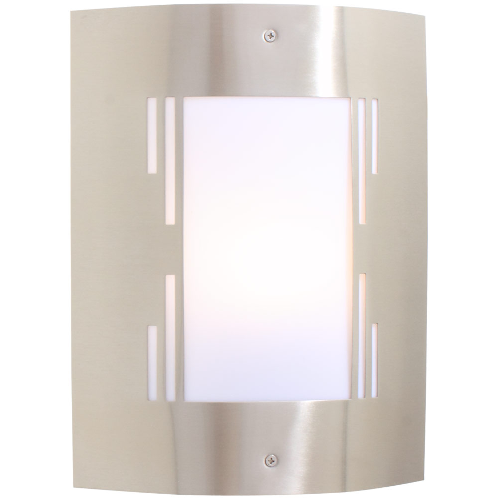 Wall Light IP44 stainless steel - WALL LAMP IP44 STAINLESS STEEL, O144SS. (O144SS)