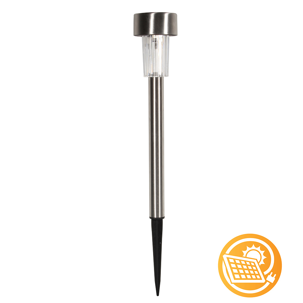 MINI SOLAR TUBE LIGHT STAINLESS STEEL (O164)