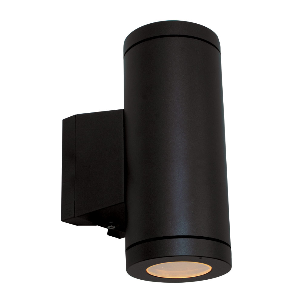 METRO TWIN VDE GU10 ALU EXTRUDED BLACK (O248)