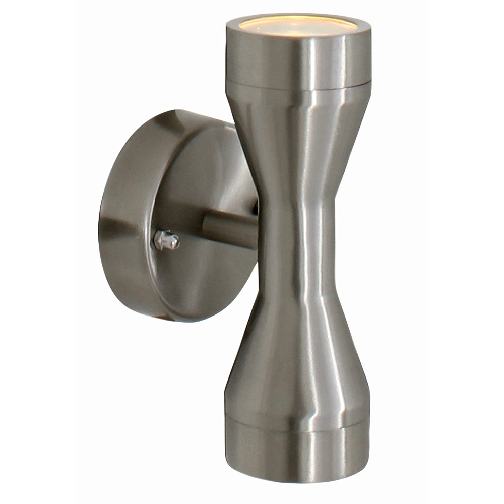 Outdoor up and down wall light alum inc 2xGU10 35W IP44 (O263SC)