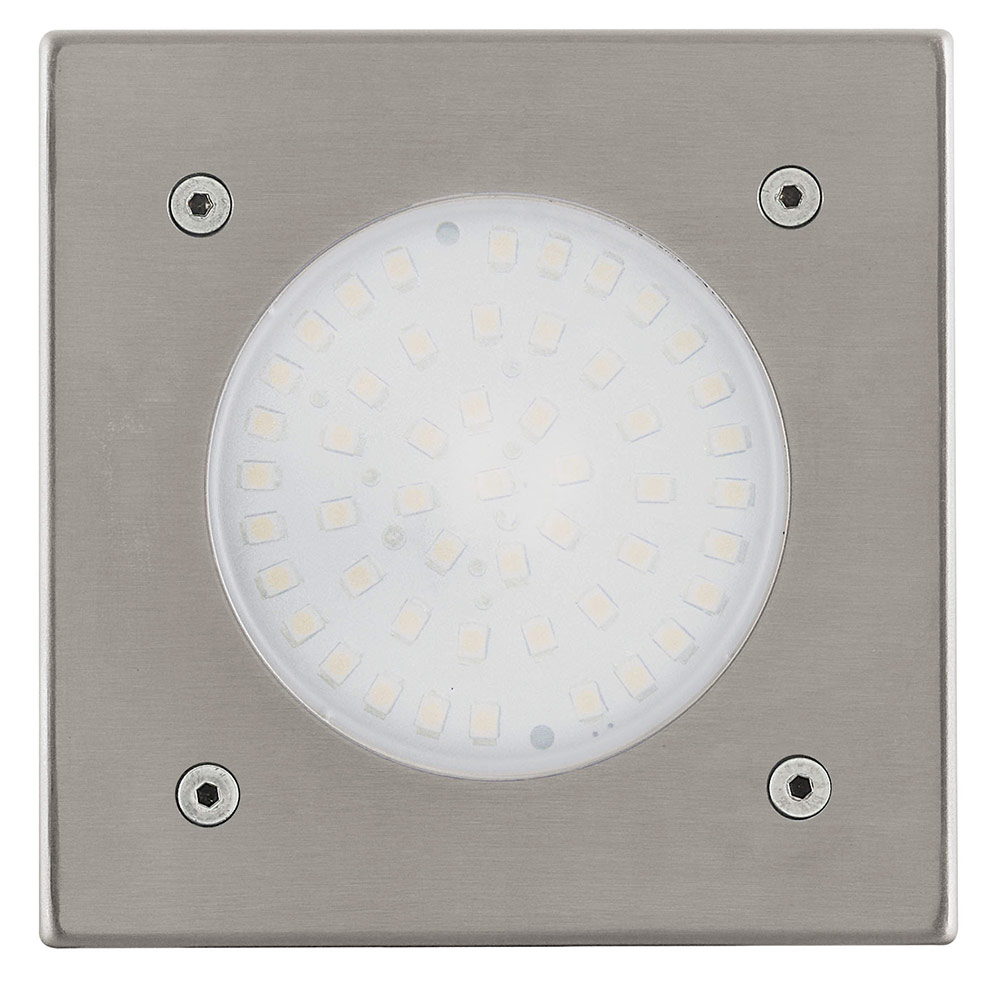 Lamedo Square Recessed Ground Stainless Steel - Lamedo Square Recessed Ground S/Steel, O344. (O344)