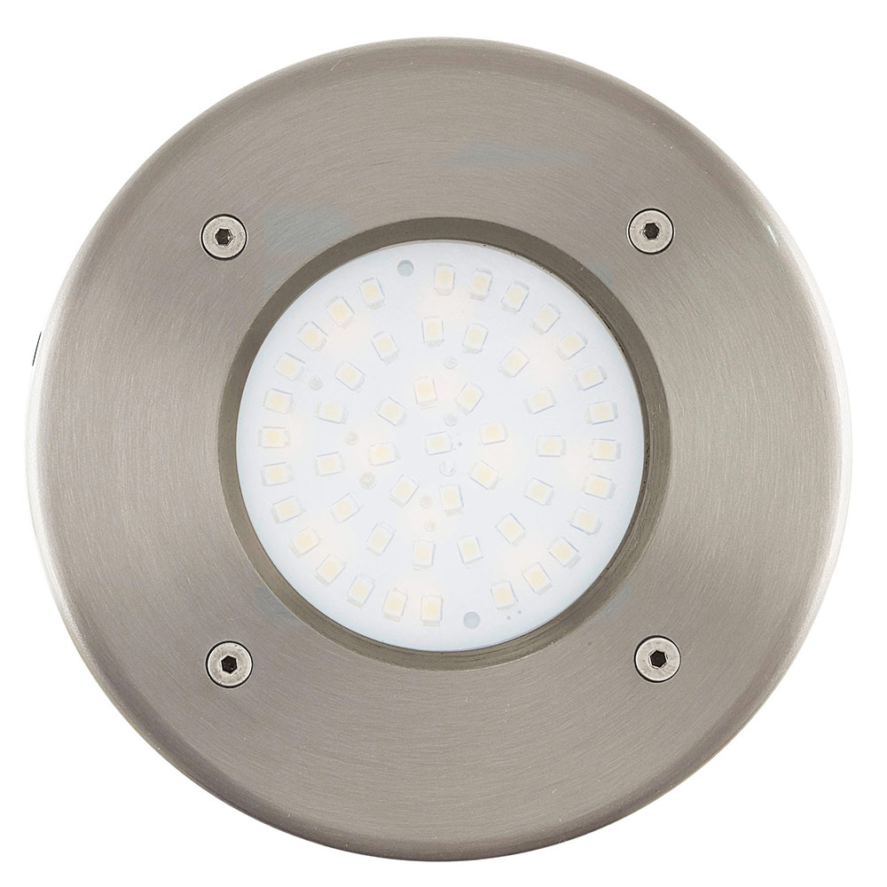 Lamedo Round Recessed Ground Stainless Steel - Lamedo Round Recessed Ground S/Steel, O345. (O345)