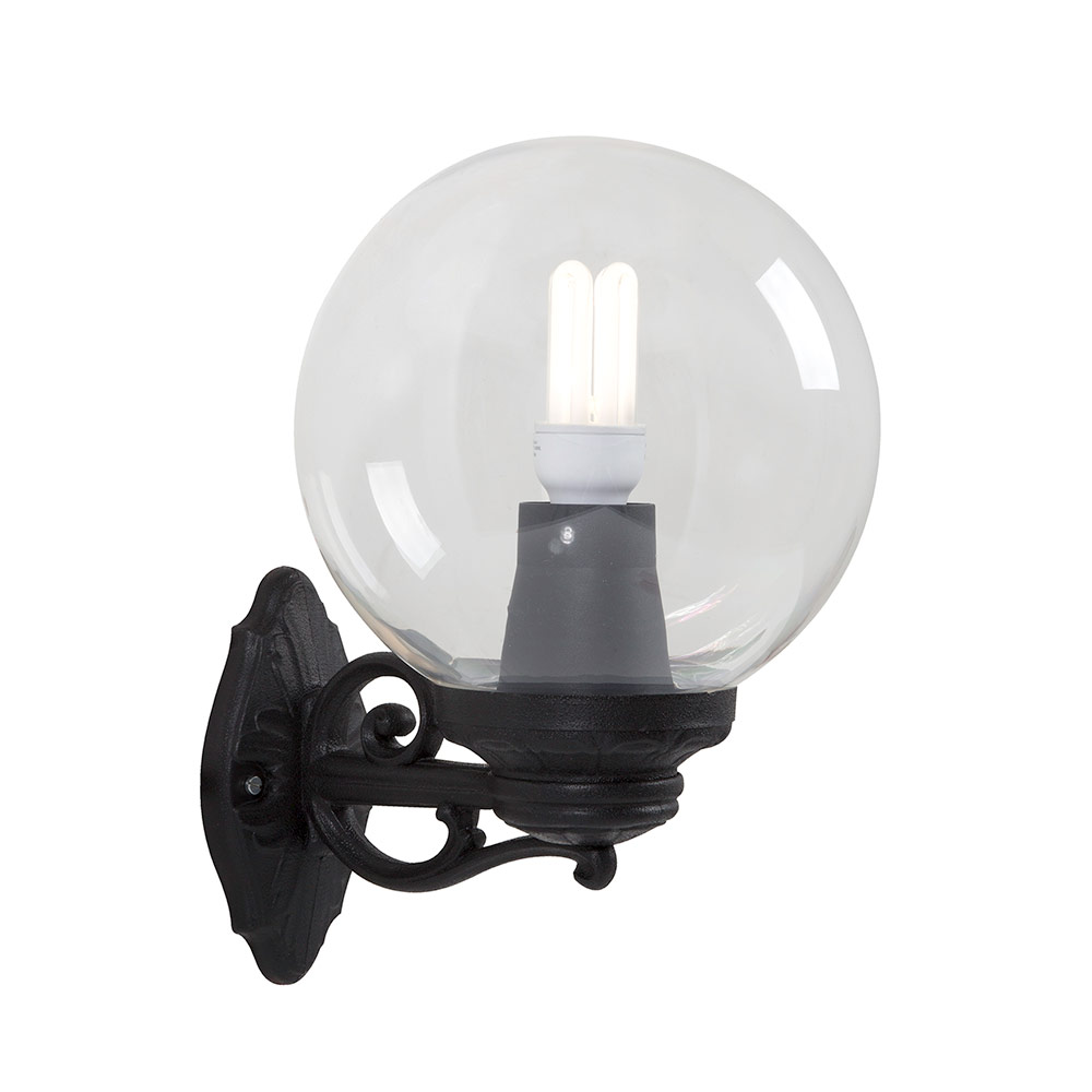 Fumagalli bisso/G250 up/down black/clear excl. lamp (O417)