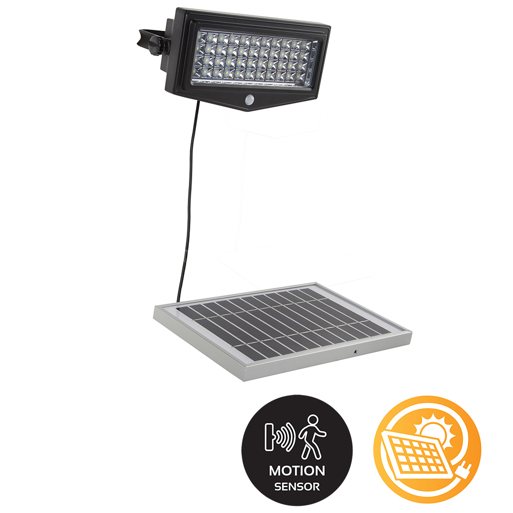 10W SOLAR PIR SECURITY LIGHT (O421)