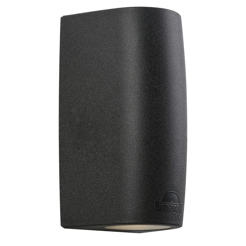 MARTA 90 2L BLACK W/2 x GU10 LAMP HOLDERS (O444B)