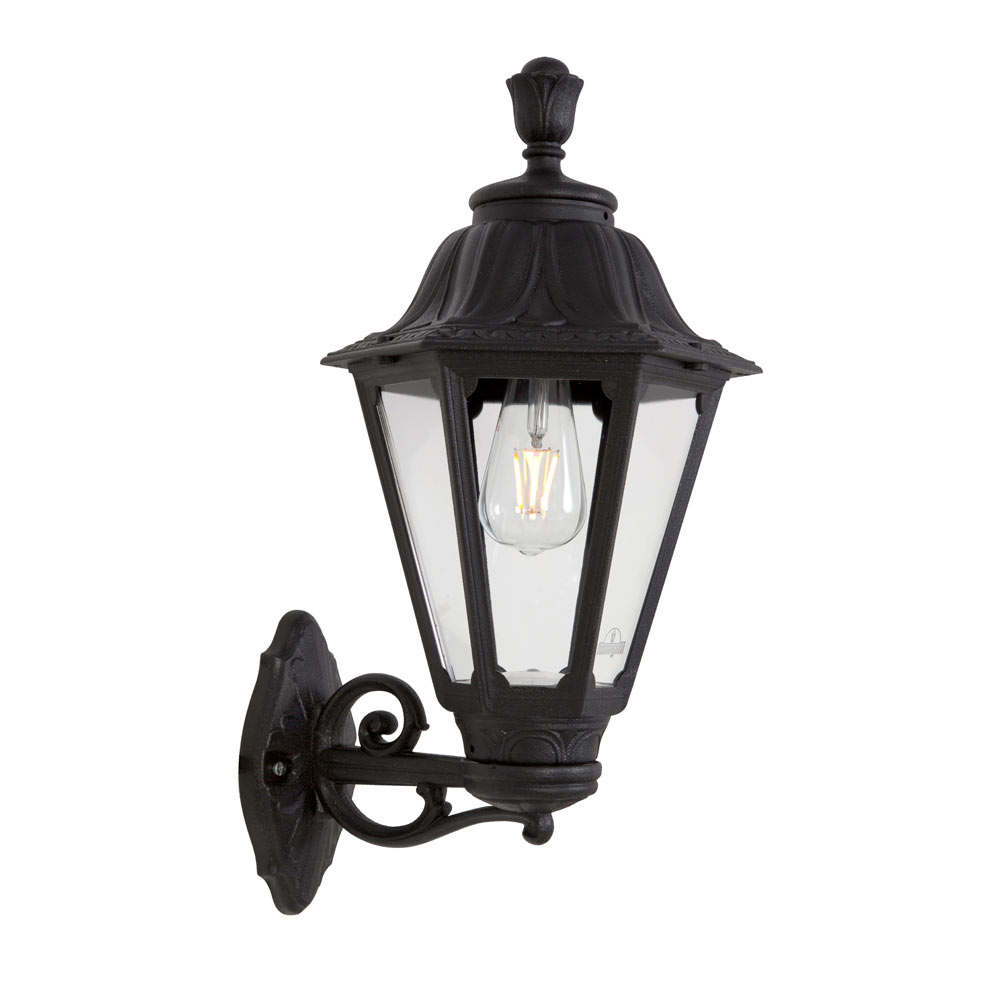 Bisso/Rut lantern black E27 (O452BFU)