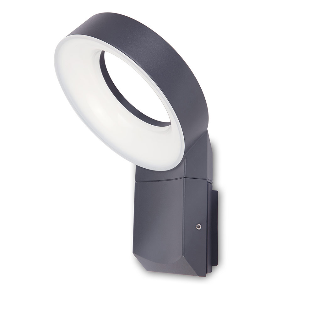 Meridian LED Wall Light 14w Graphite (O473)