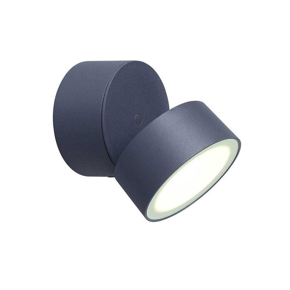 Trumpet LED Wall Light 10w Graphite (O476)