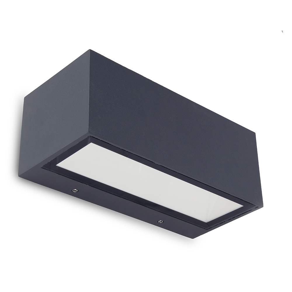 Gemini LED Wall Light 20W Graphite (O482)