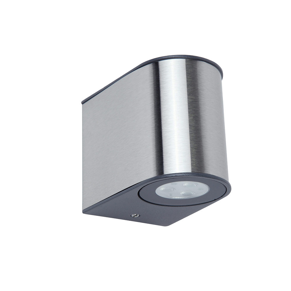 Gemini Led Wall Light 9W Stainless Steel (O483)