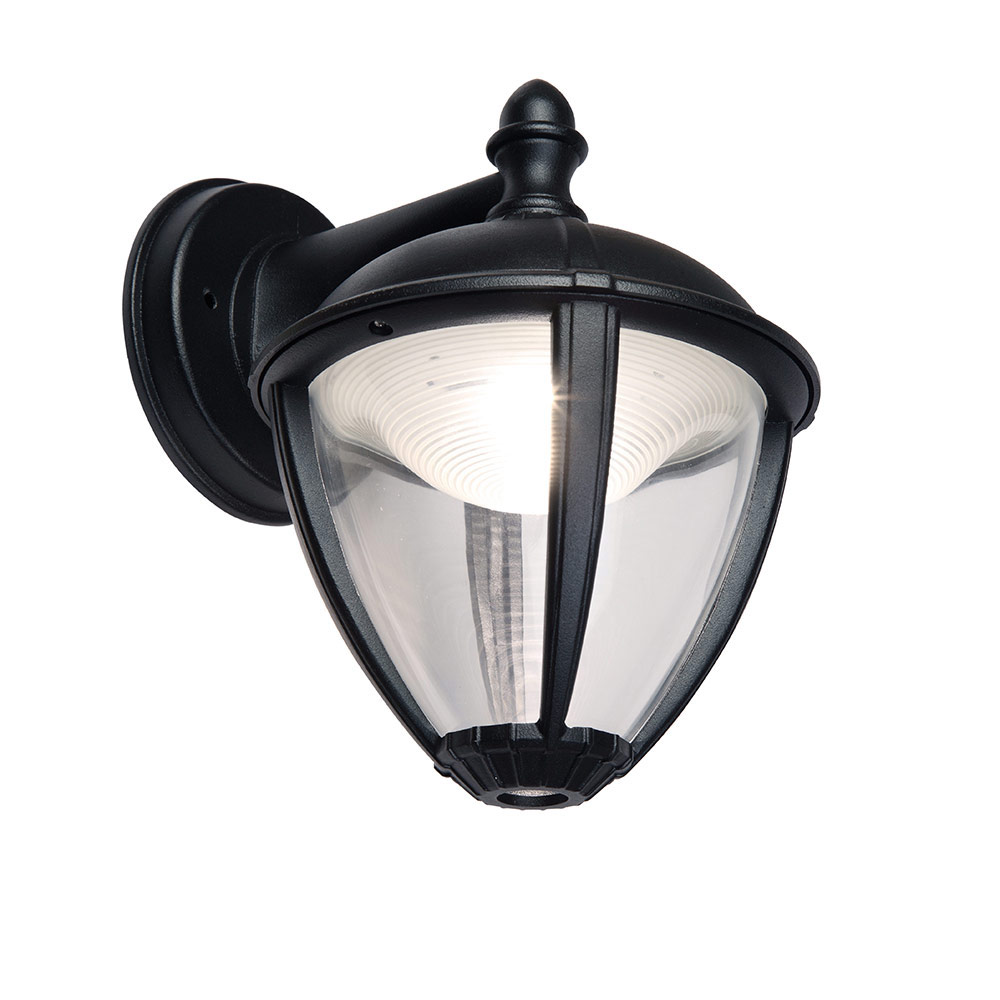 Unite Led Wall Light Down-facing 9 W Black (O486)