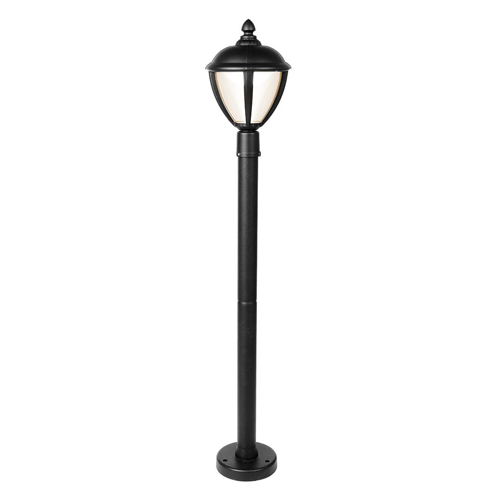 Unite LED Bollard Black 9w (O488)