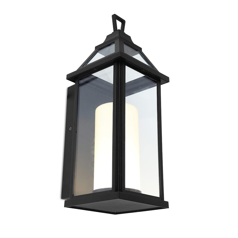 Hom LED Wall Light Black 16W (O490)