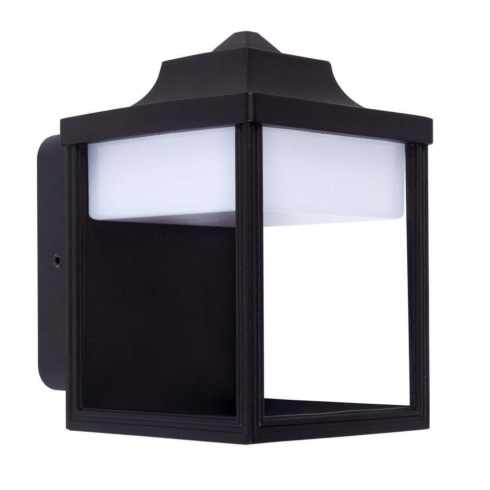 Zoe LED Wall Light 9W Black (O491)