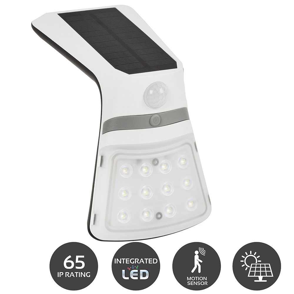 Solar Motion Sensor Wall Light (O588)