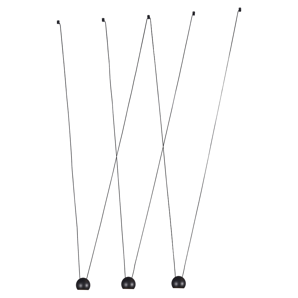 Pendant Black LED 14W 3000K (P1086)