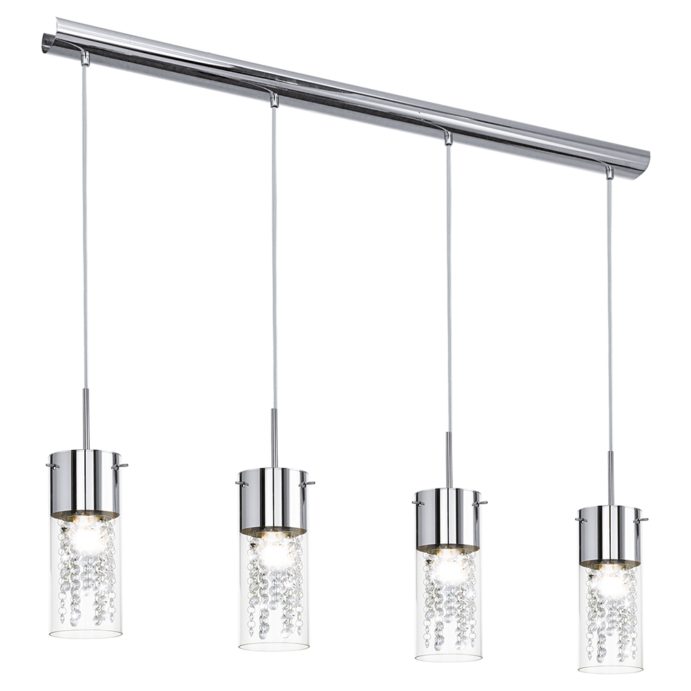 DIAMOND 4 LIGHT PENDANT E14 4 X 60w (P109)