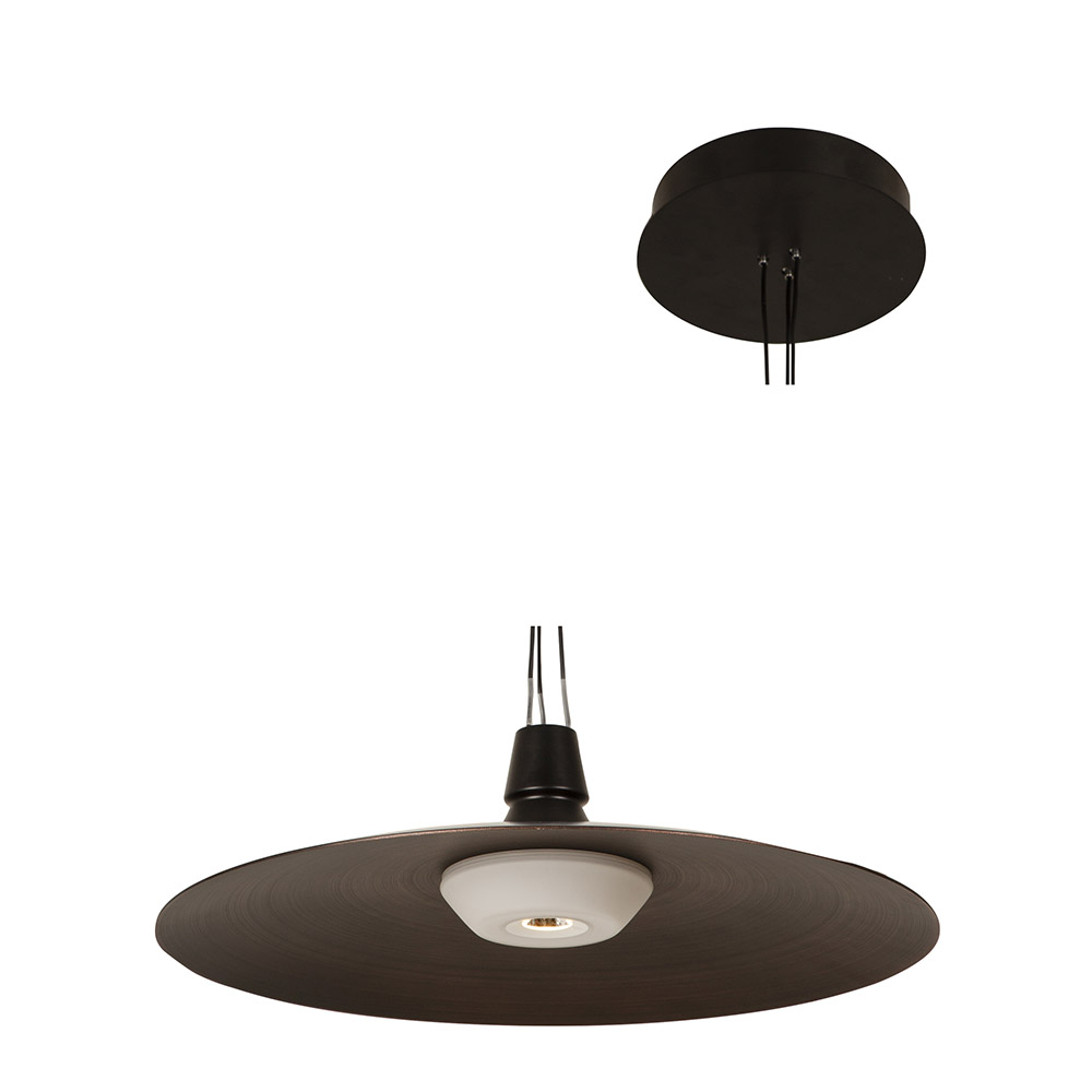 Black & Copper Pendant LED 7W/12W 3000K (P1092)