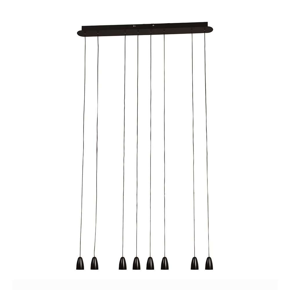 Pendant Black + Gold LED 40W 3000K (P1099)