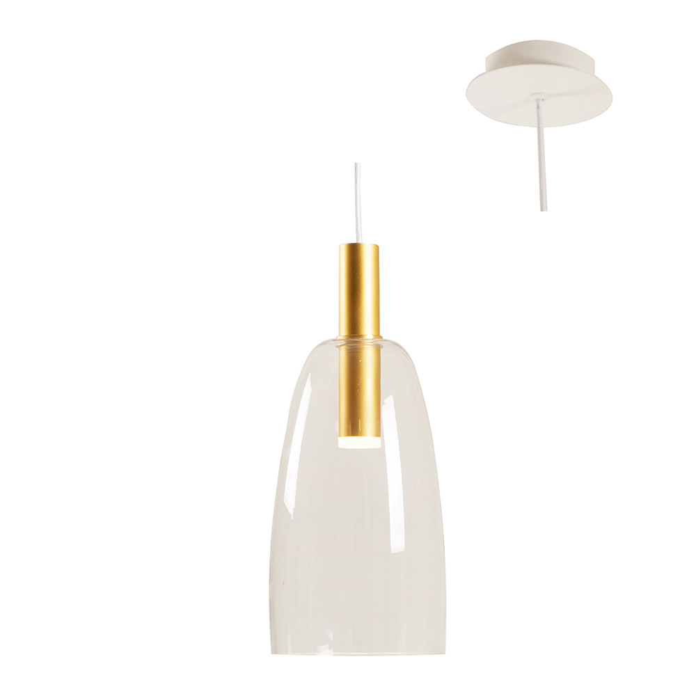 Candle Gold Pendant 3000K (P1140)