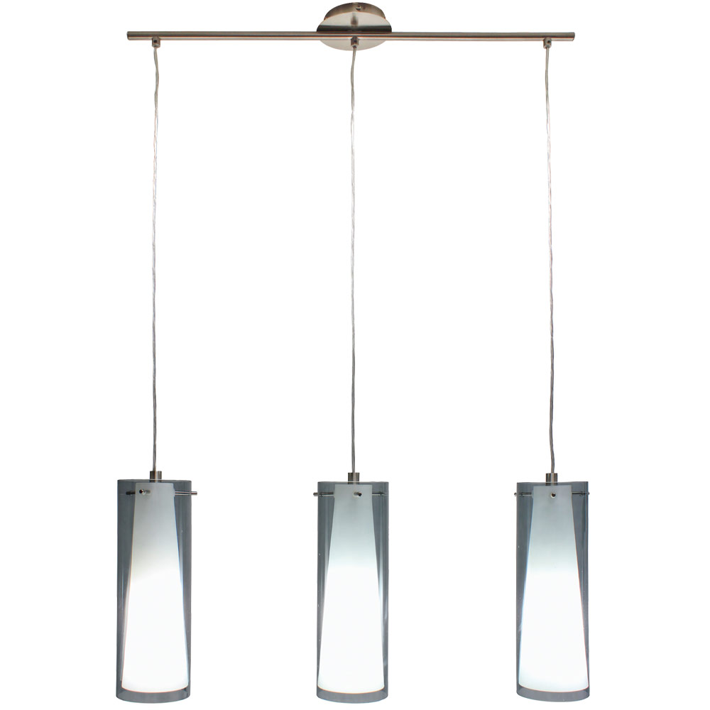 Pinto Nero Three Light Pendant (P399)