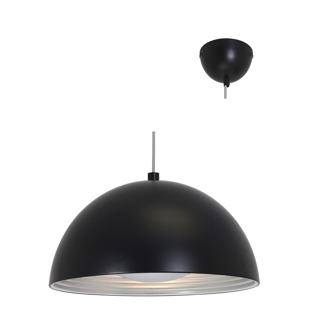 Modernica Pendant 1LT Aluminium Black (P439)