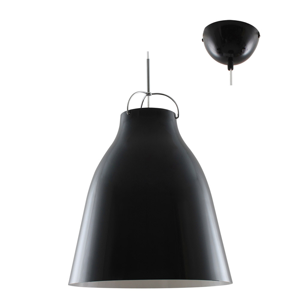Pendant Aluminium Black/White (P475)