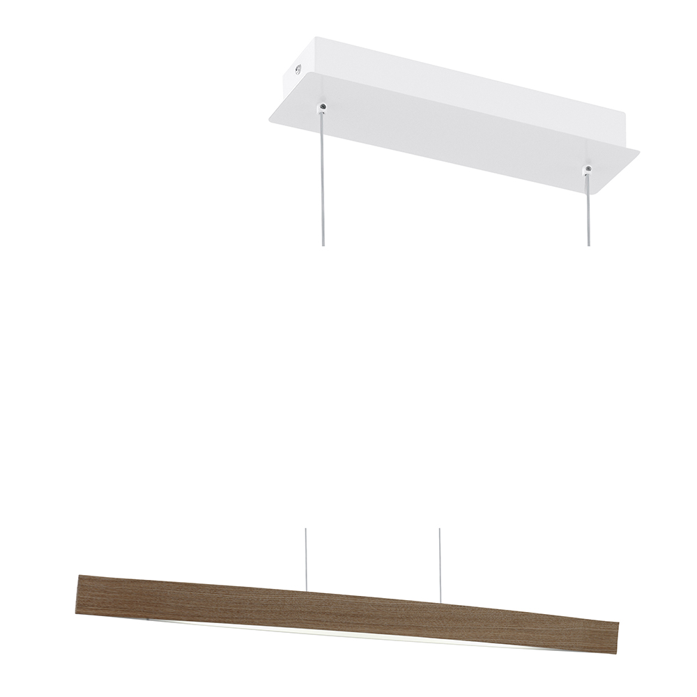 Fornes Pendant Oak/White (P508WO)