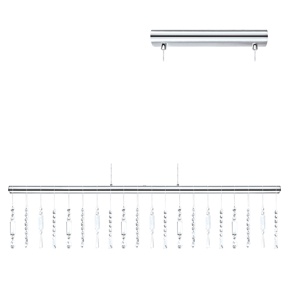 Terros LED Pendant Chrome/Crystal (P560)
