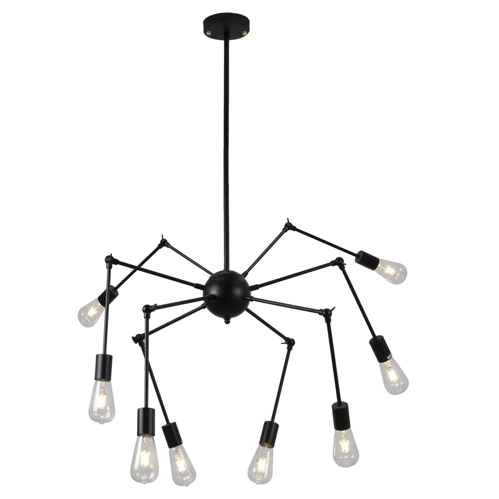 Pendant 8LT Black E27 (P579)