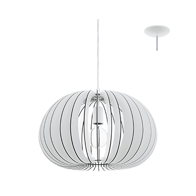 450mm Cossano Pendant - COSSANO HNGY 450 WHITE, P674W. (P674W)