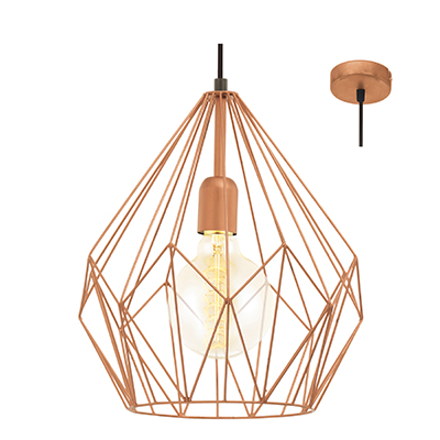Carlton Copper Pendant (P704)