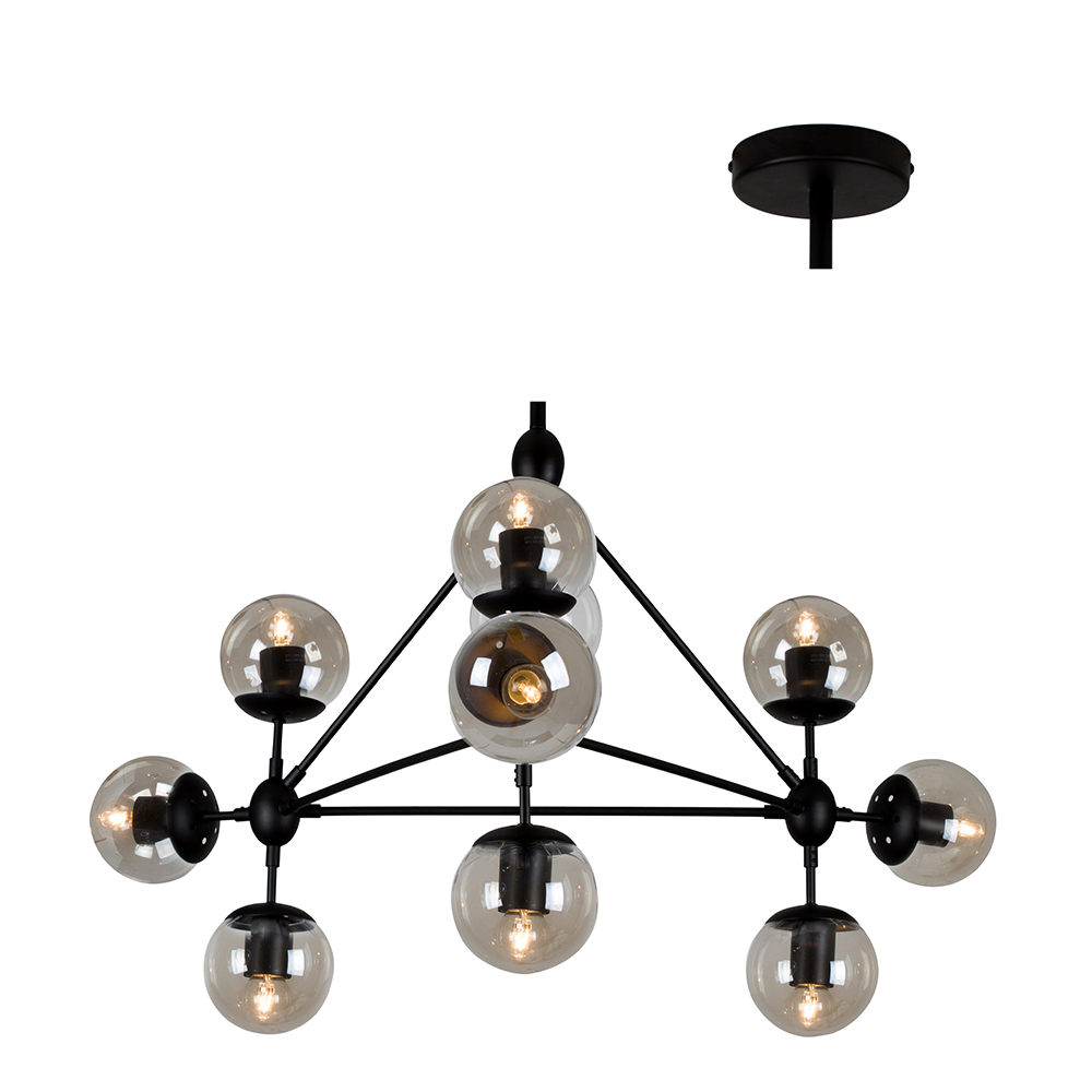Harrington pendant black E27 40W (P913)