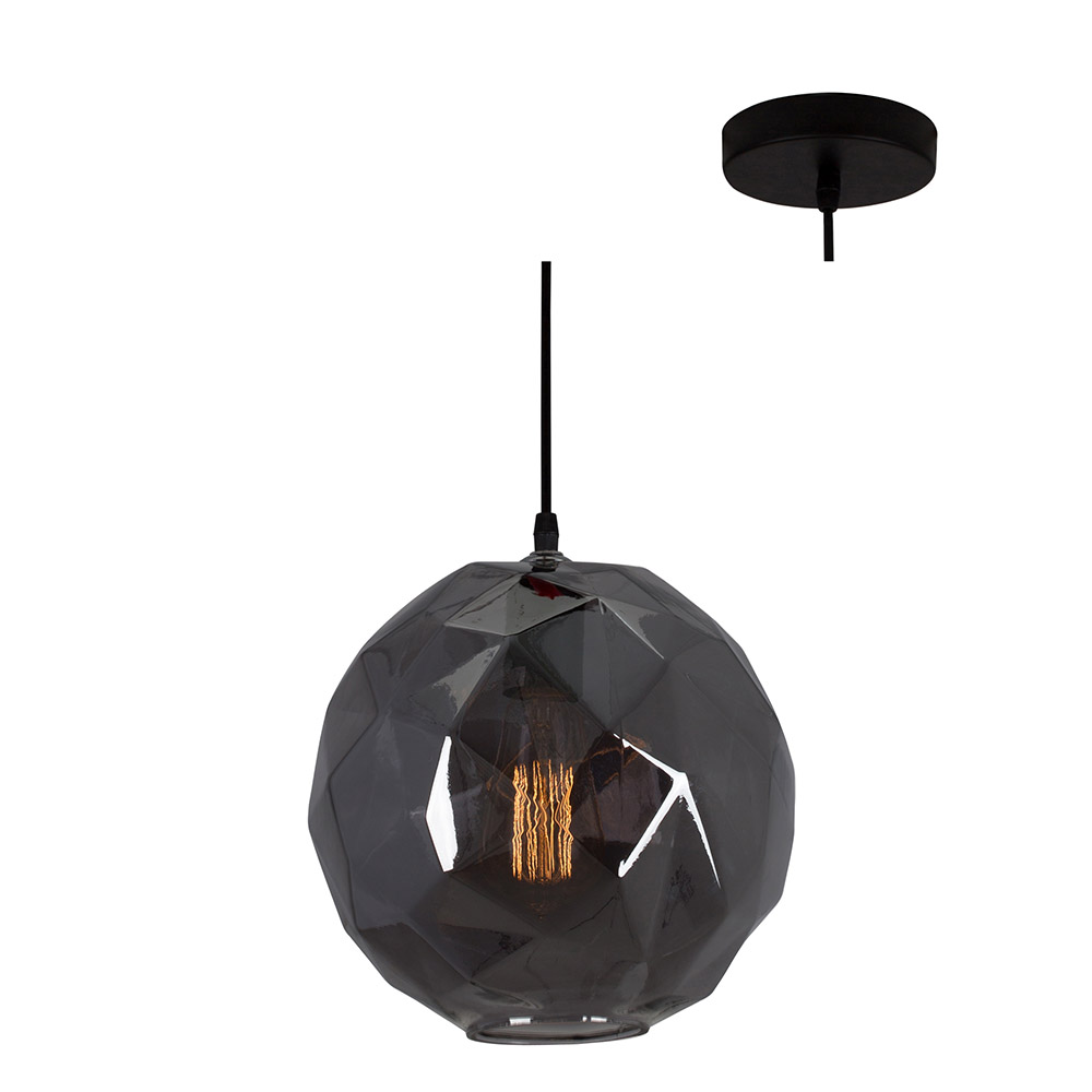 Denali pendant smokey E27 40W (P914)