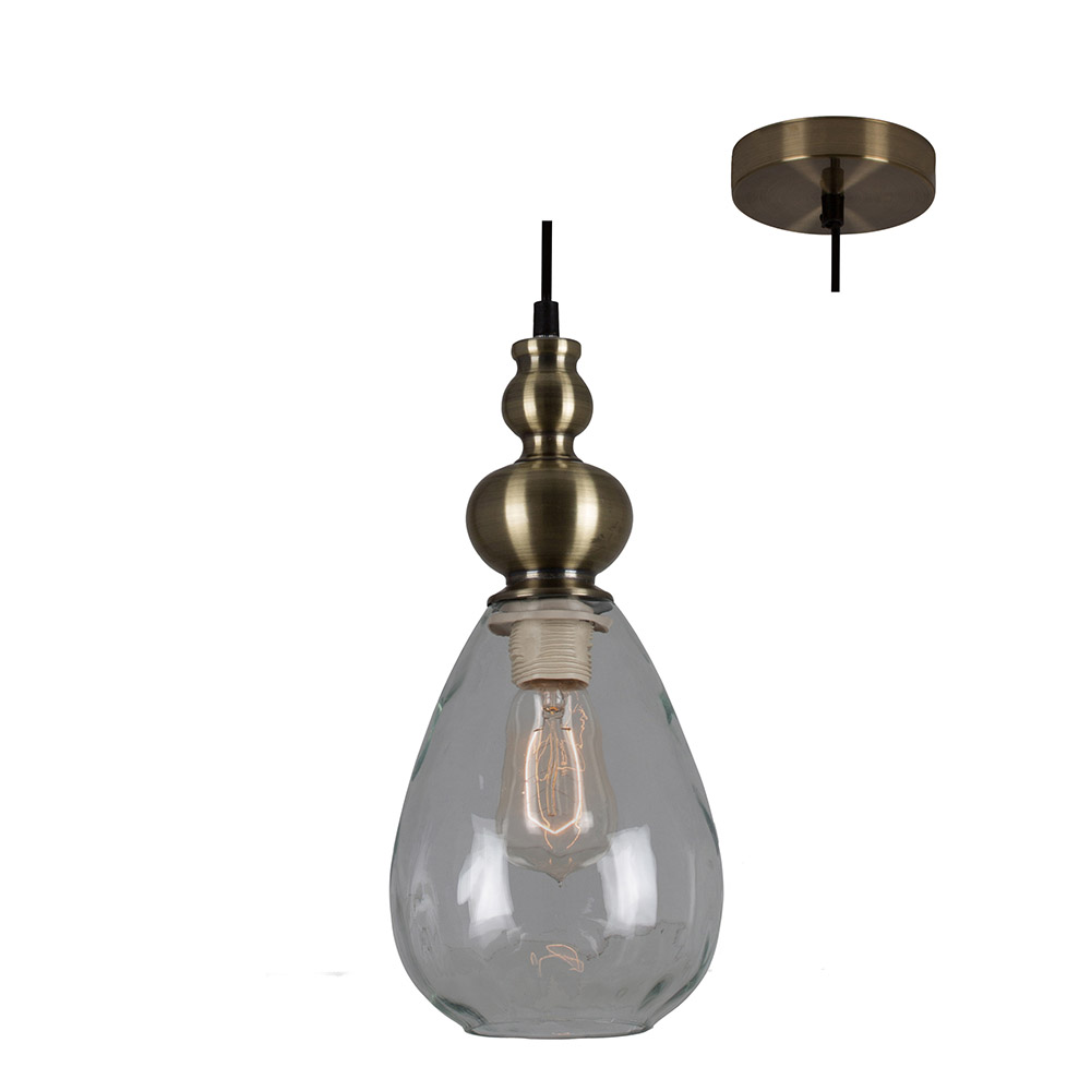 Victoria pendant clear E27 40W (P915CL)
