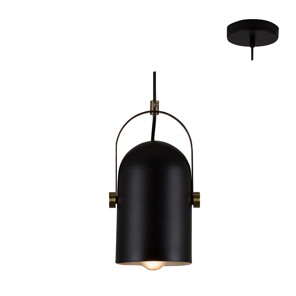 Muse pendant black E27 40W (P920B)