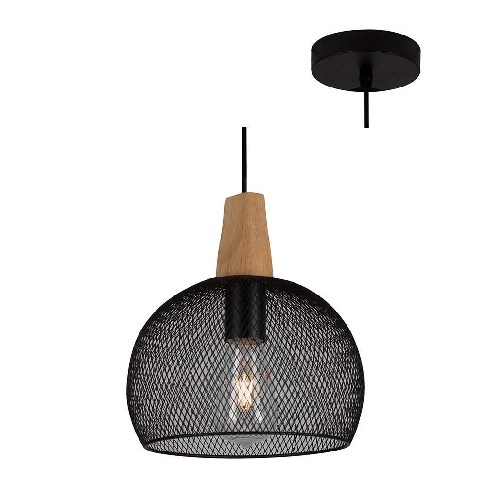 Namada pendant black E27 40W (P936)