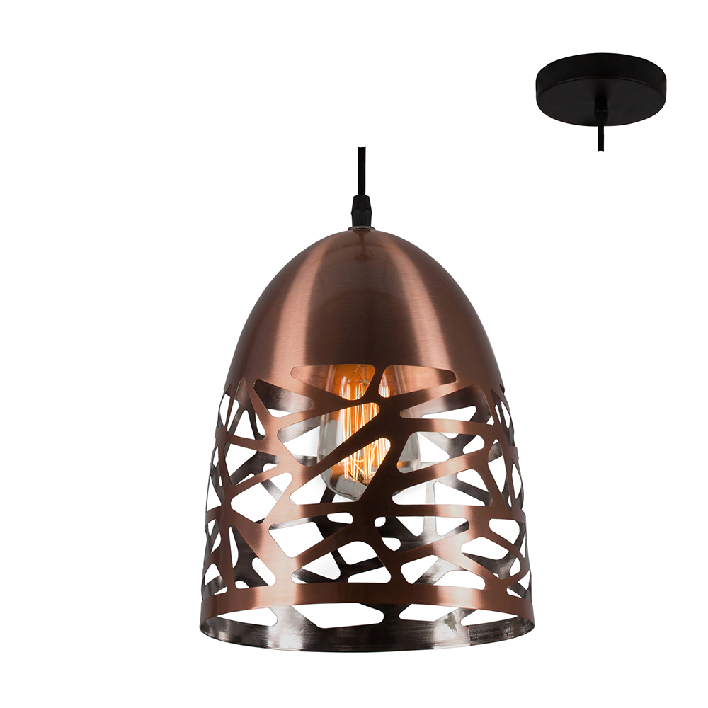 Artemis Red Bronze Pendant - Artemis pendant red bronze E27 40W, P942RB. (P942)