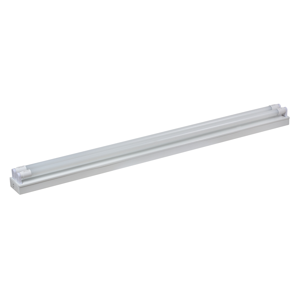 Open channel wired for 2 x 18W T8 LED (PR40L)