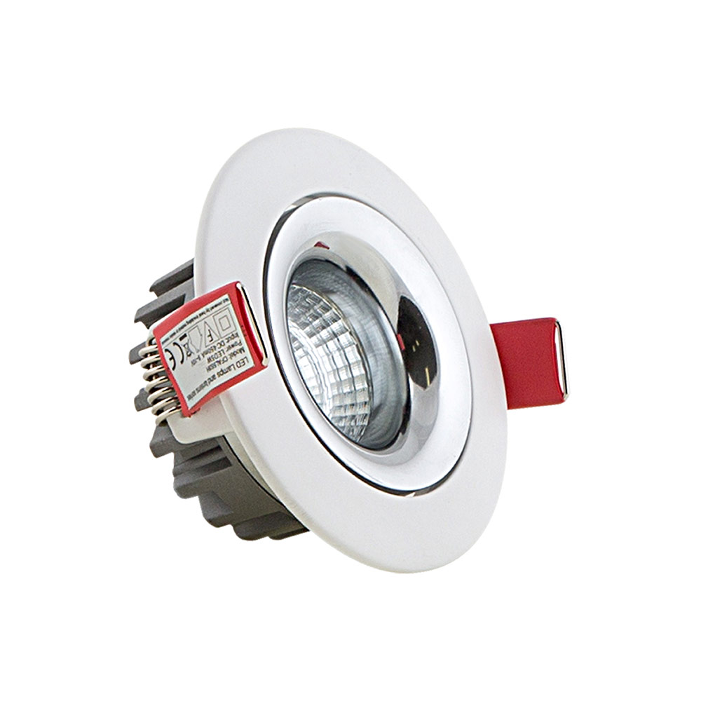 LED D/Light 5w Chrome/Ivory White 4000K (PR459)